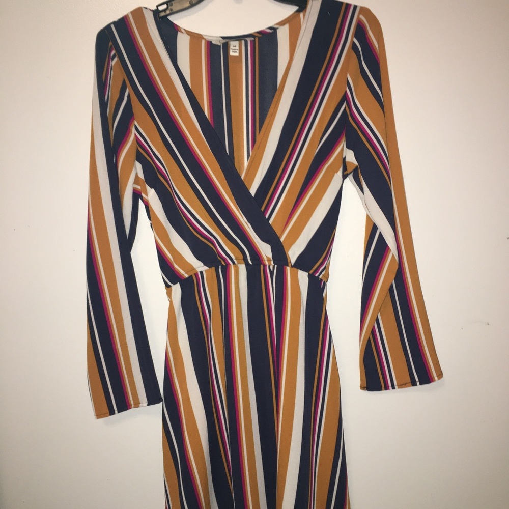striped dress
